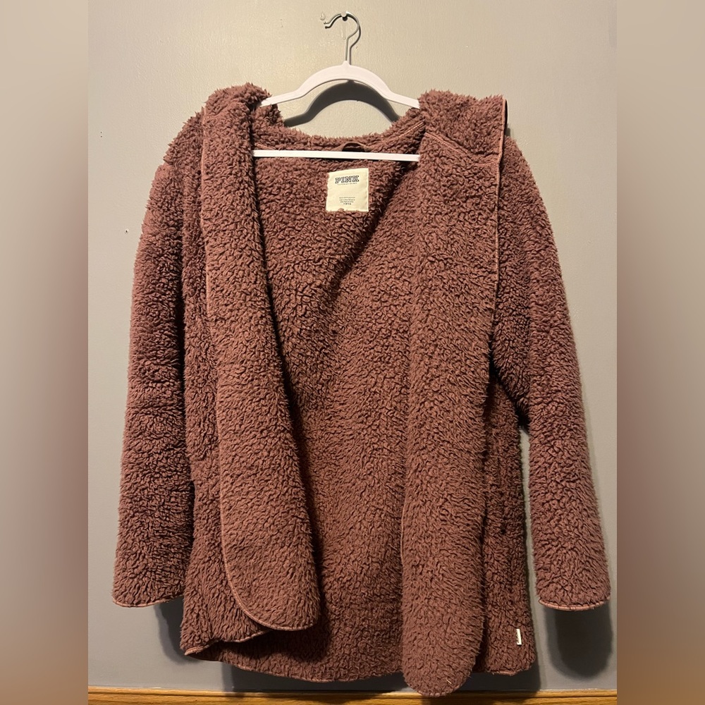 Victoria Secret Pink Sherpa Fleece Jacket
